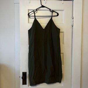 Everlane Khaki Green Dress